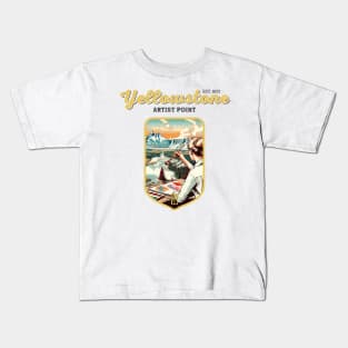 USA - NATIONAL PARK - YELLOWSTONE - Yellowstone Artists Point -34 Kids T-Shirt